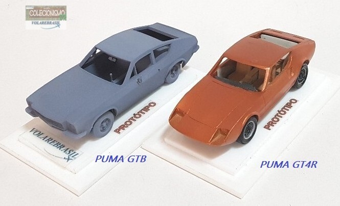 Miniature Volarebrasil 1/43 ` GM Chevrolet ´ Puma GTB Brazilian-Built  Sports Car